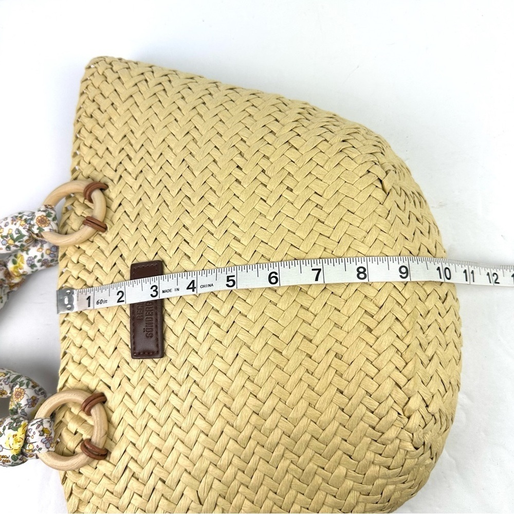 Becksondergaard Straw Handbag Womens Shoulder Bag‎ Cloth Straps - Picture 11 of 13